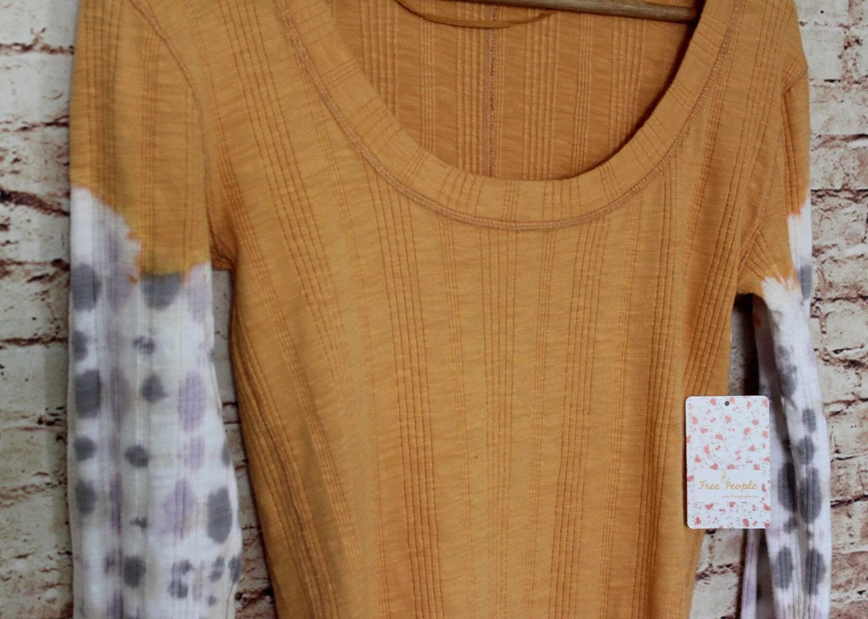 FP We the free | Amber Combo Scoop Neck Big Sur Copper Long Sleeve  - Image 6