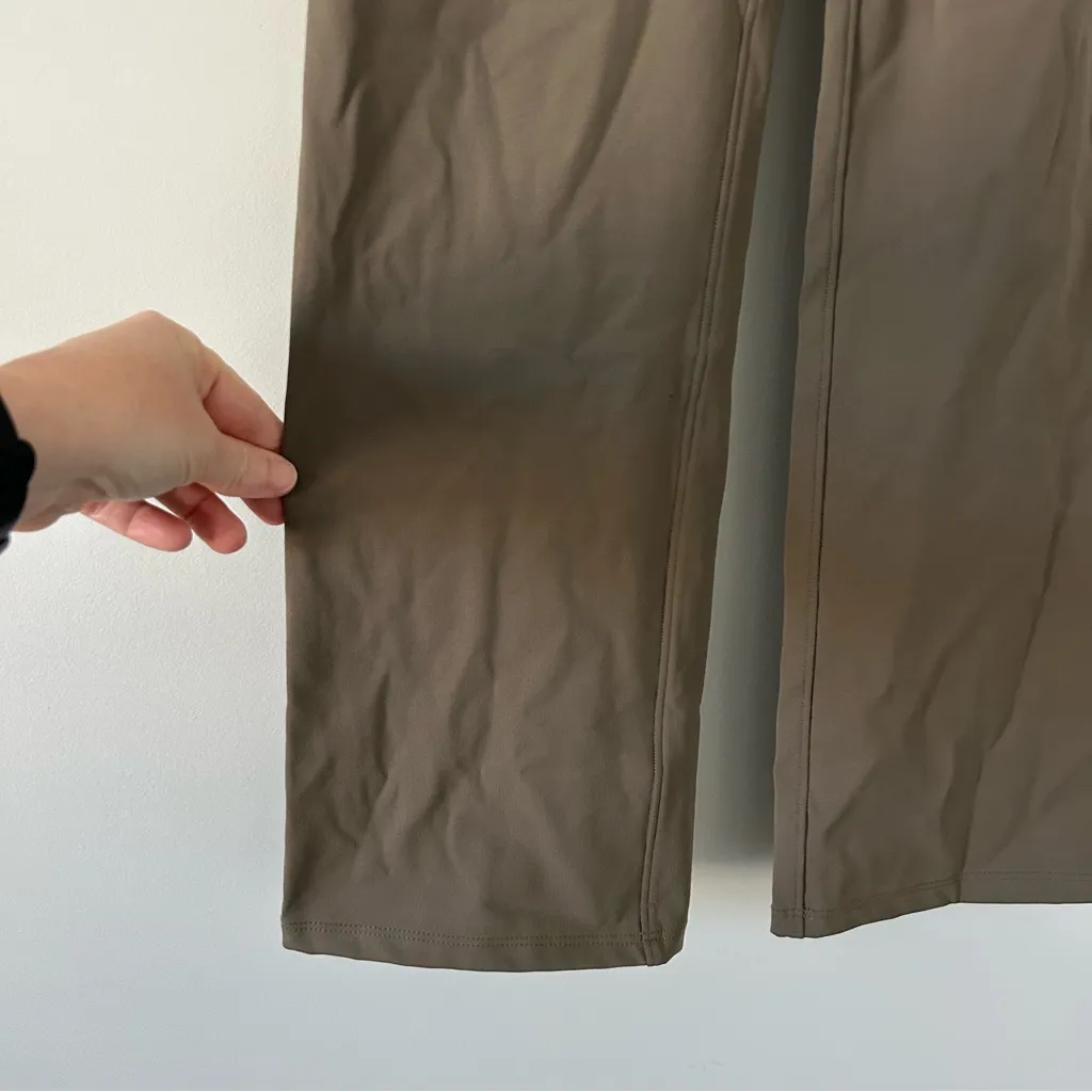 Lululemon Smooth Fit High Rise Wide Leg Pull On Pants Nomad 0 - Image 5