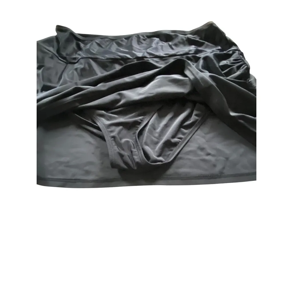 Time And Tru 2 Piece Tankini Set Black Size XL - Image 13