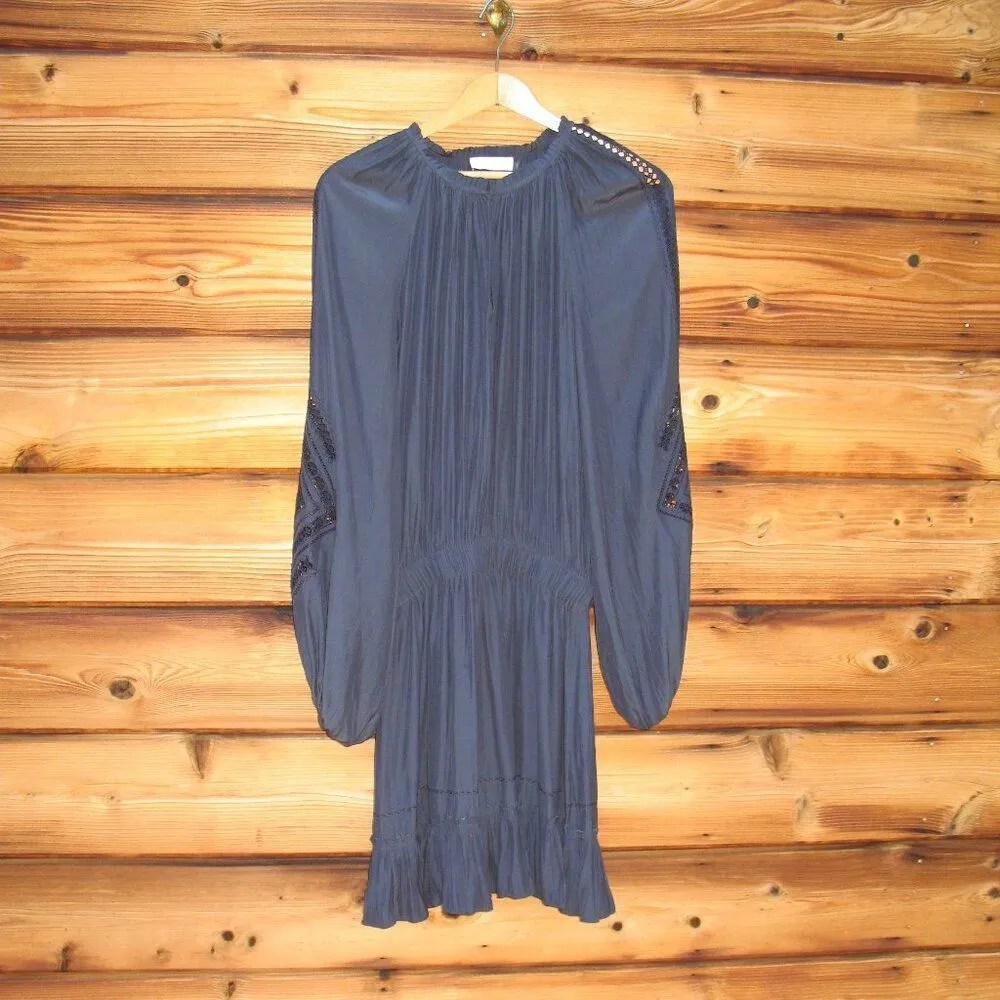 Ramy Brook Crochet Detail Mini Dress - Image 3