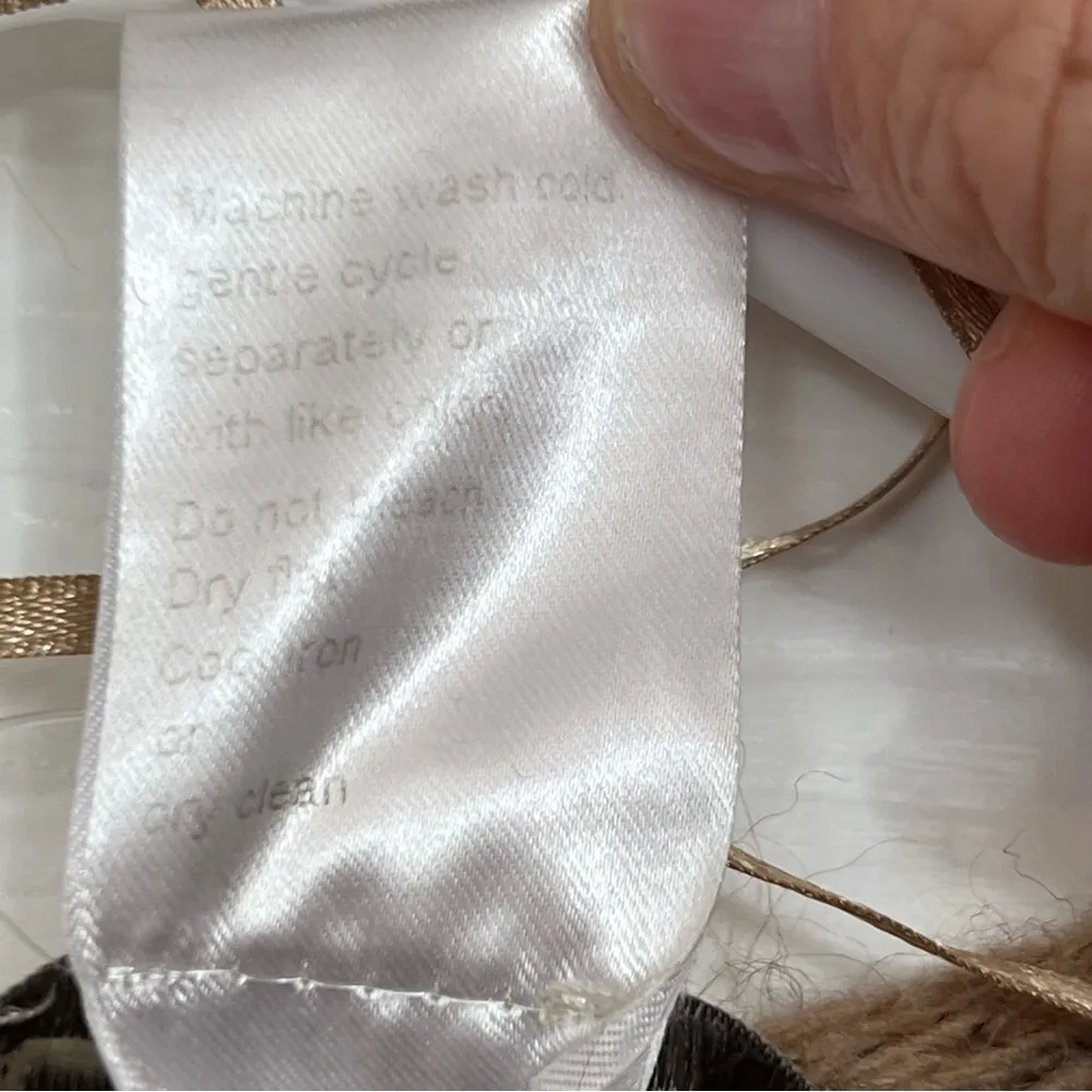 COCOGIO Italy Tan Poncho Cardigan Sweater Wool Alpaca Blend Open Front Pockets Size undefined - Image 11