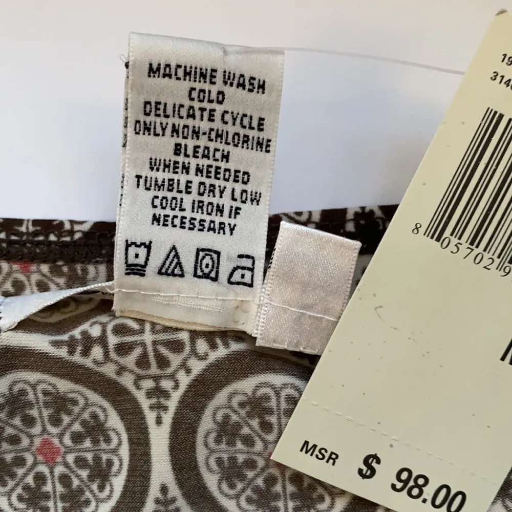 NWT Max Studio twist knot geo print dress, size M - Image 4