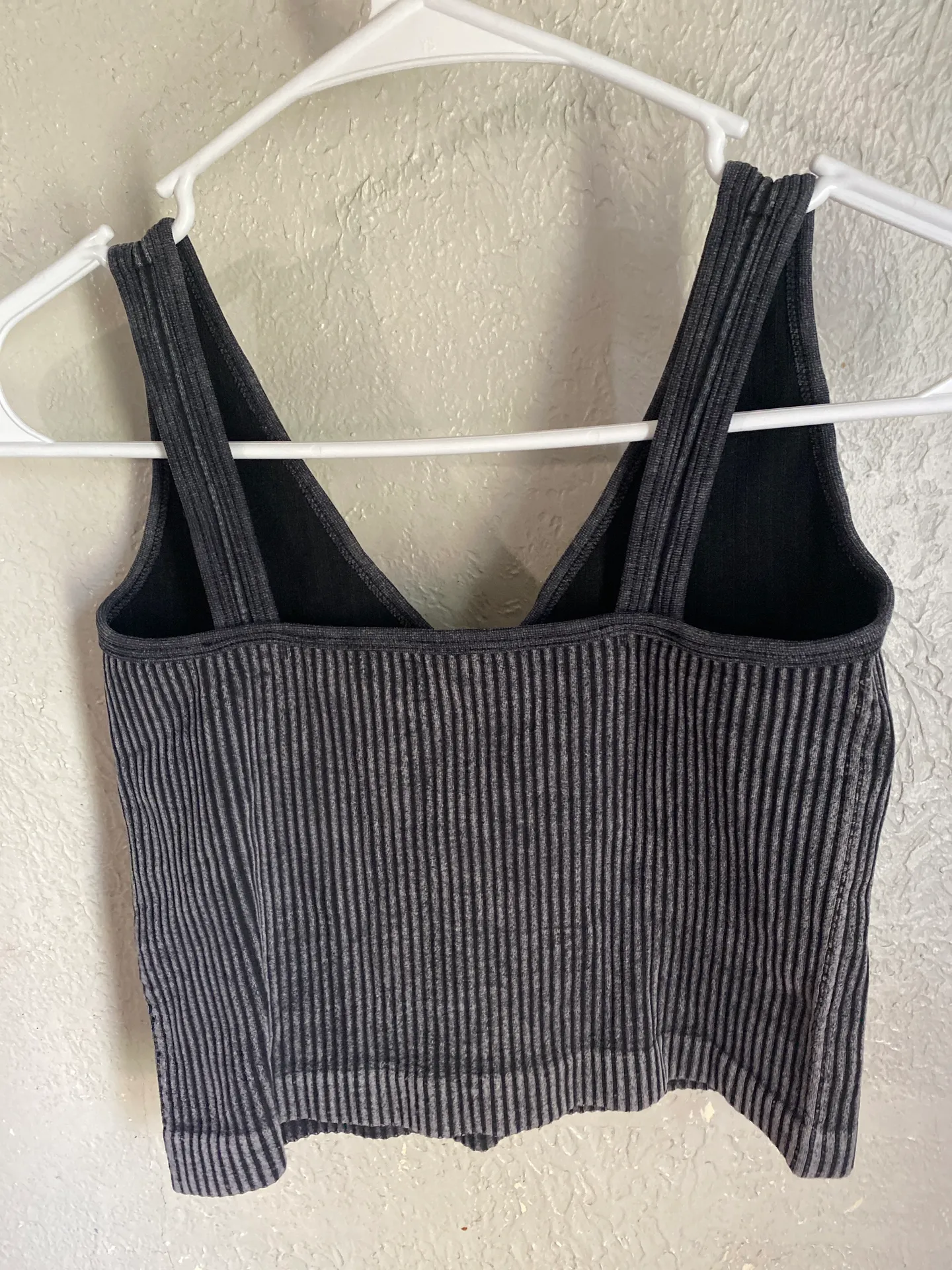 Aura Grey Crop Top  - Image 2