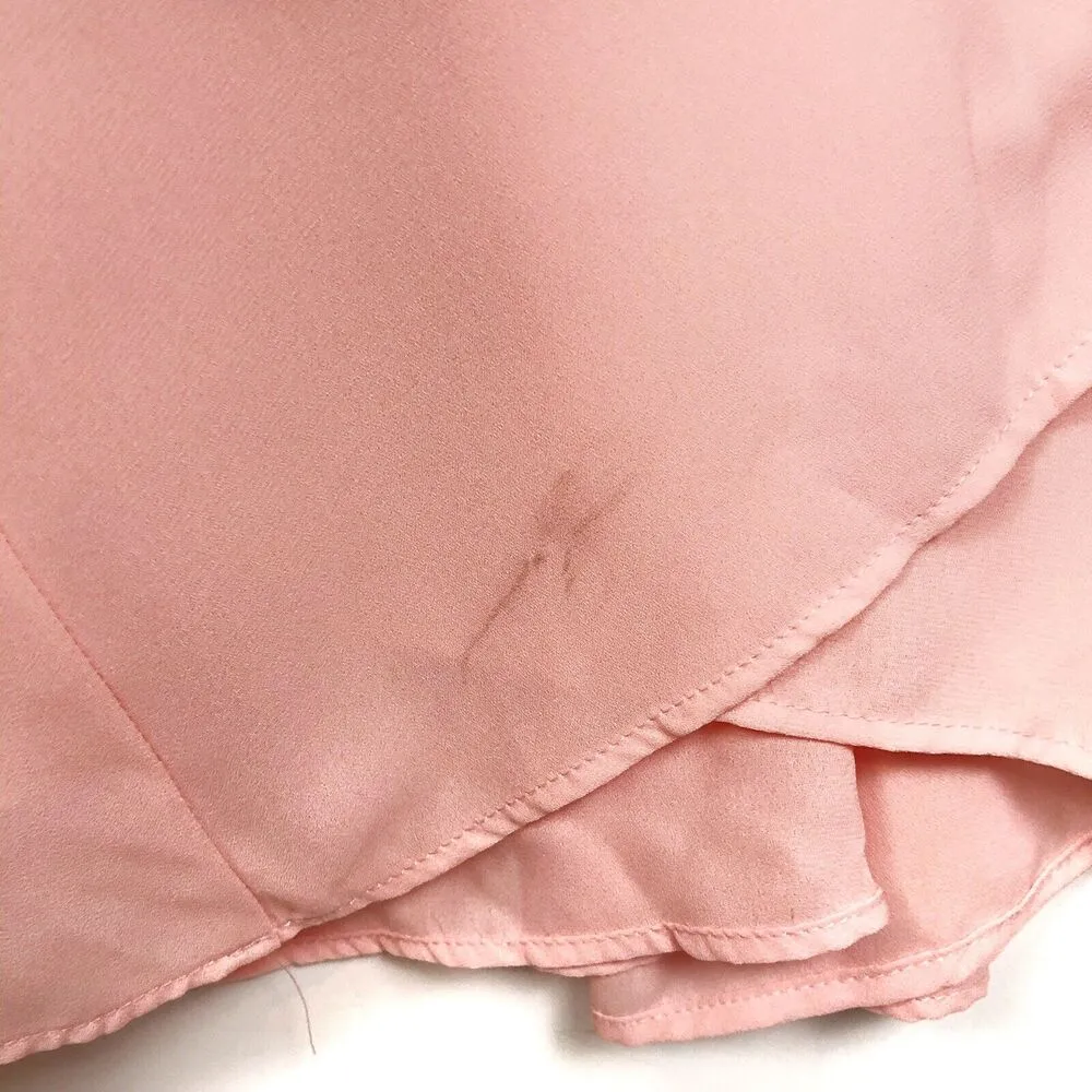 SHOW ME YOUR MUMU Heather Frosty Pink Halter Dress Medium - Image 8