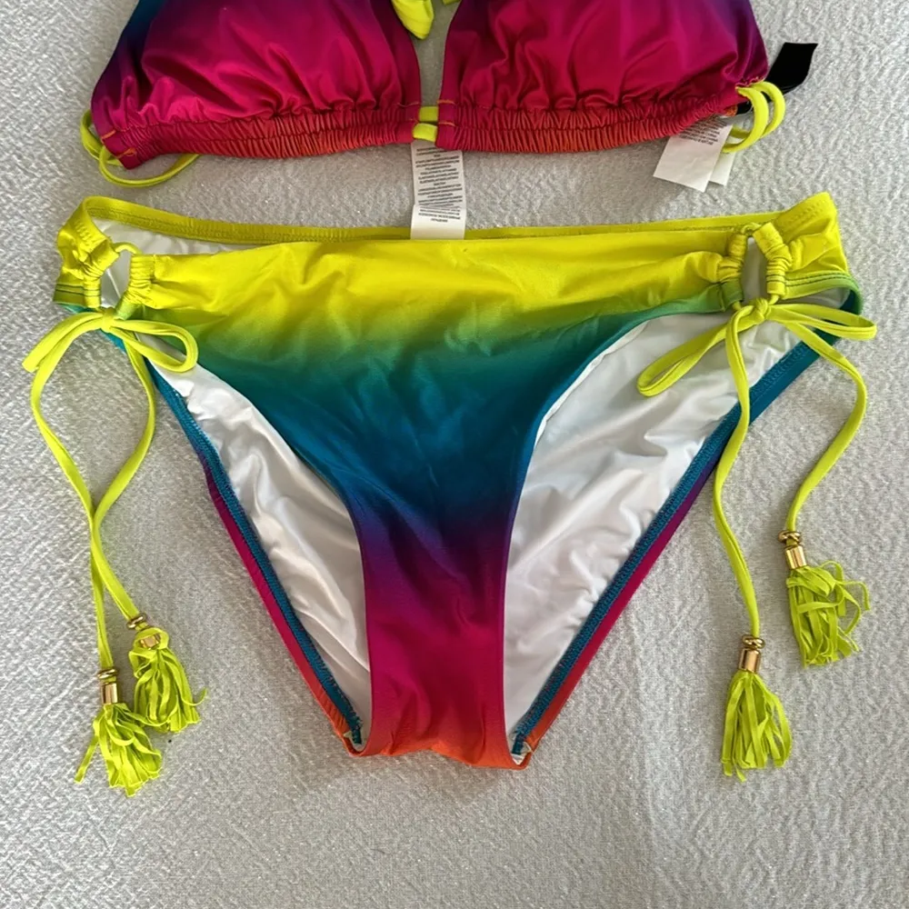 La Blanca Setting Sun Halter set, Top size 12, bottom size 8, $155 - Image 7