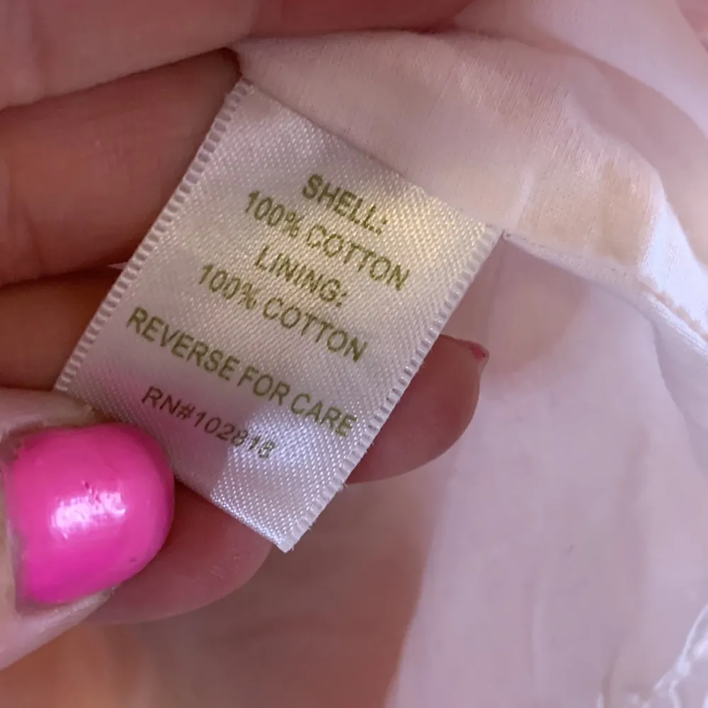 Garnet Hill 100% Cotton Lined Skirt Size 8P - Image 4