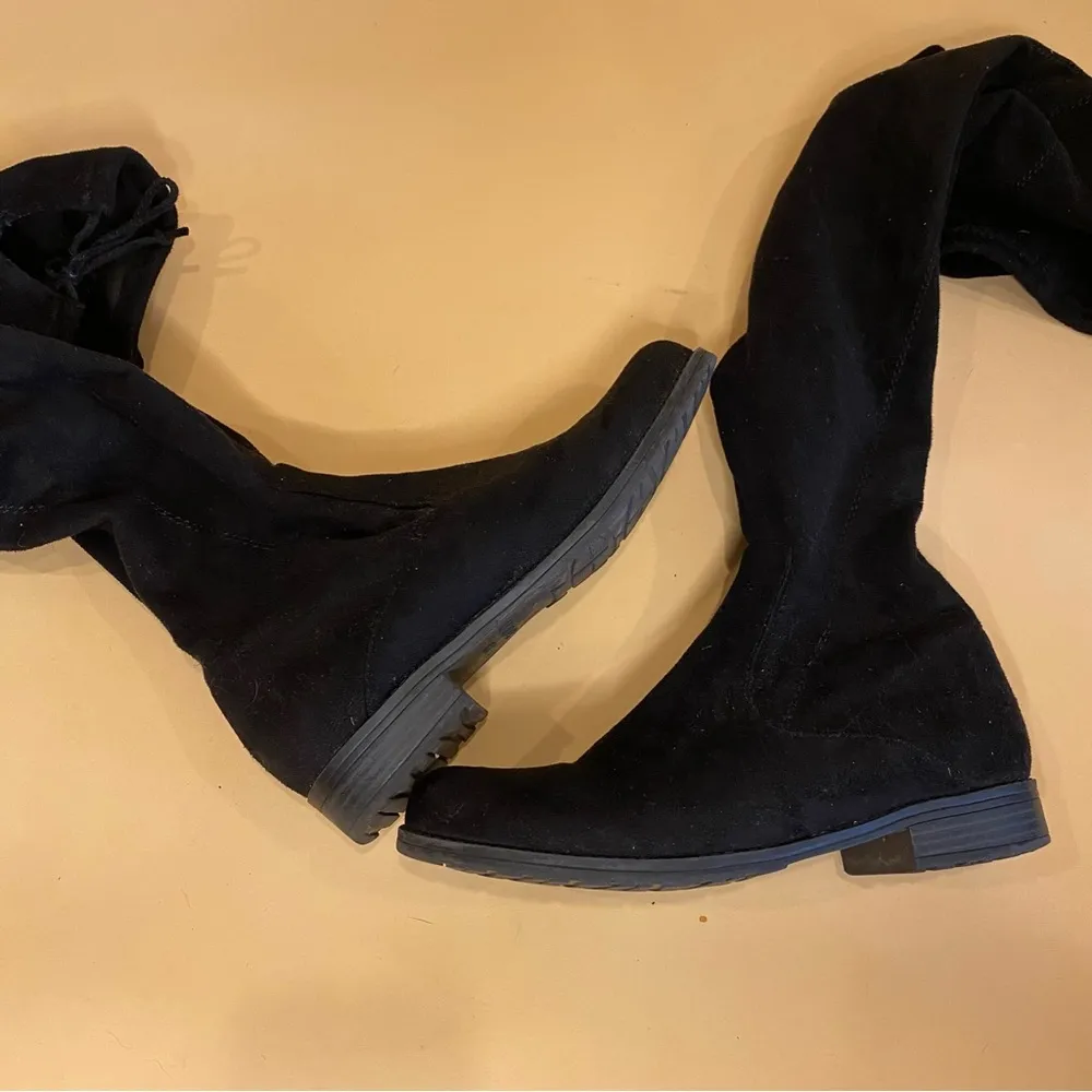 Unisa Black Maury Over-the-Knee Suede Boot Size 6 - Image 10