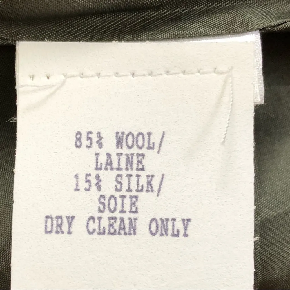 LAFAYETTE 148 blazer in olive green - Image 7