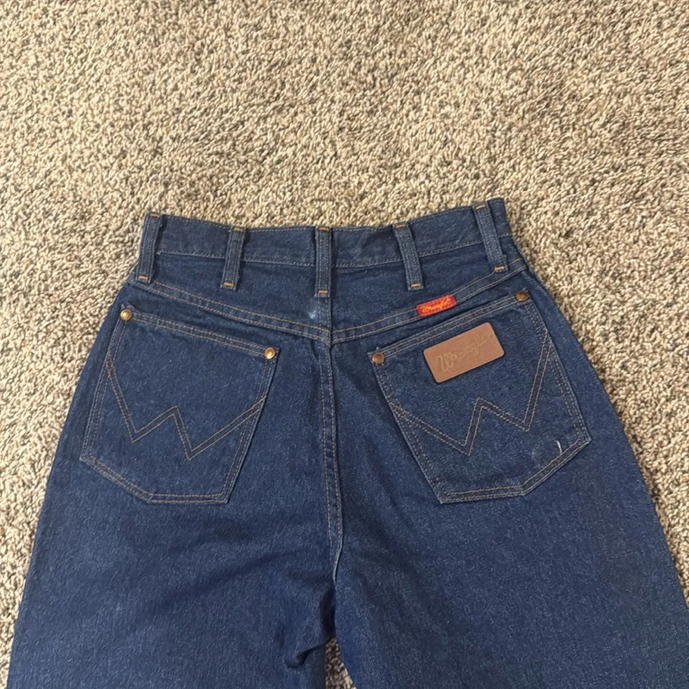 WRANGLER Womens Cowboy Cut High Rise Slim Fit Tapered Leg Jeans 7/8 - Image 7