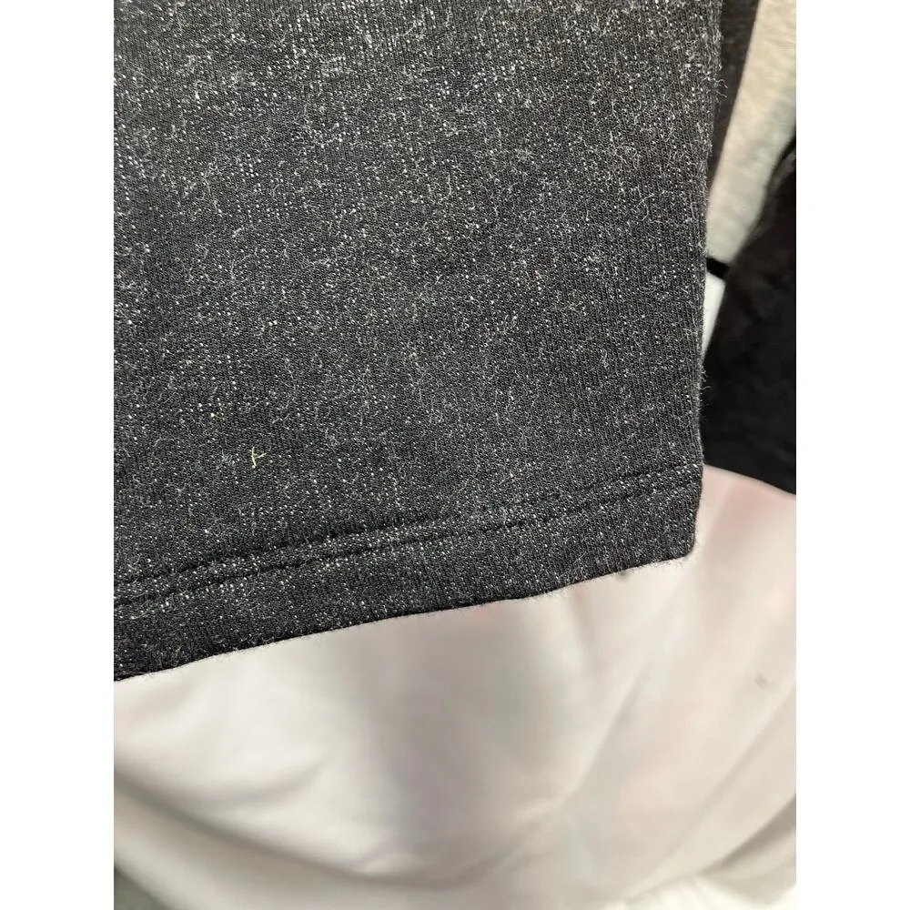 New Peruvian Connection Charcaol Chatham Knit Jacket Womens XL Soft Classic Open - Image 3