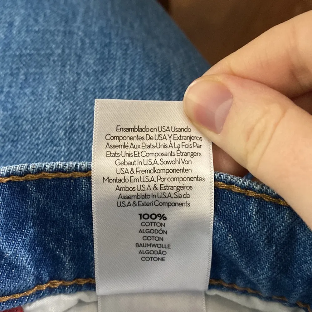 Mother SNACKS! High Waisted Twizzy Skimp tapered straight leg jeans size 26 - Image 13