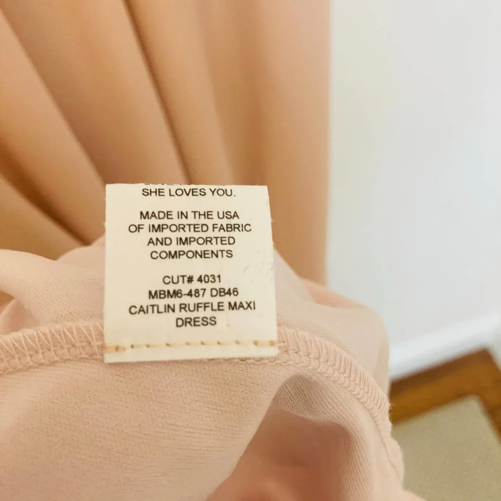 Show Me Your Mumu Caitlin Ruffle Maxi Dress Small - Image 12