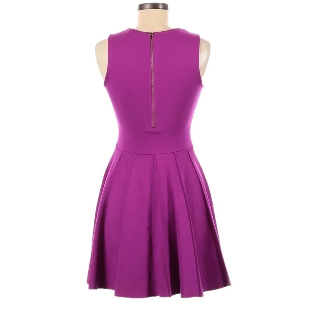 Parker Lacey Dress in Violet/ Magenta Size M - Image 7
