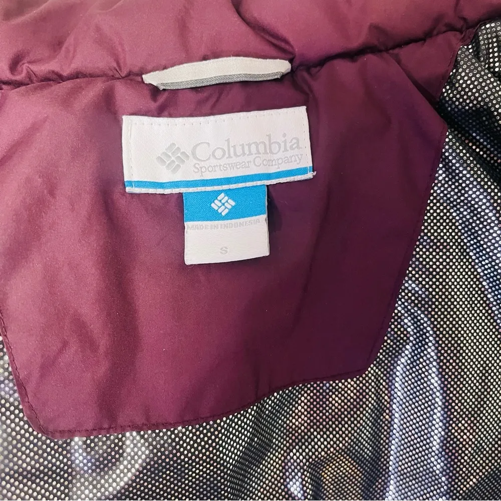 Columbia Omni Heat Puffer Jacket, Removable Hood Women’s Small - Image 4