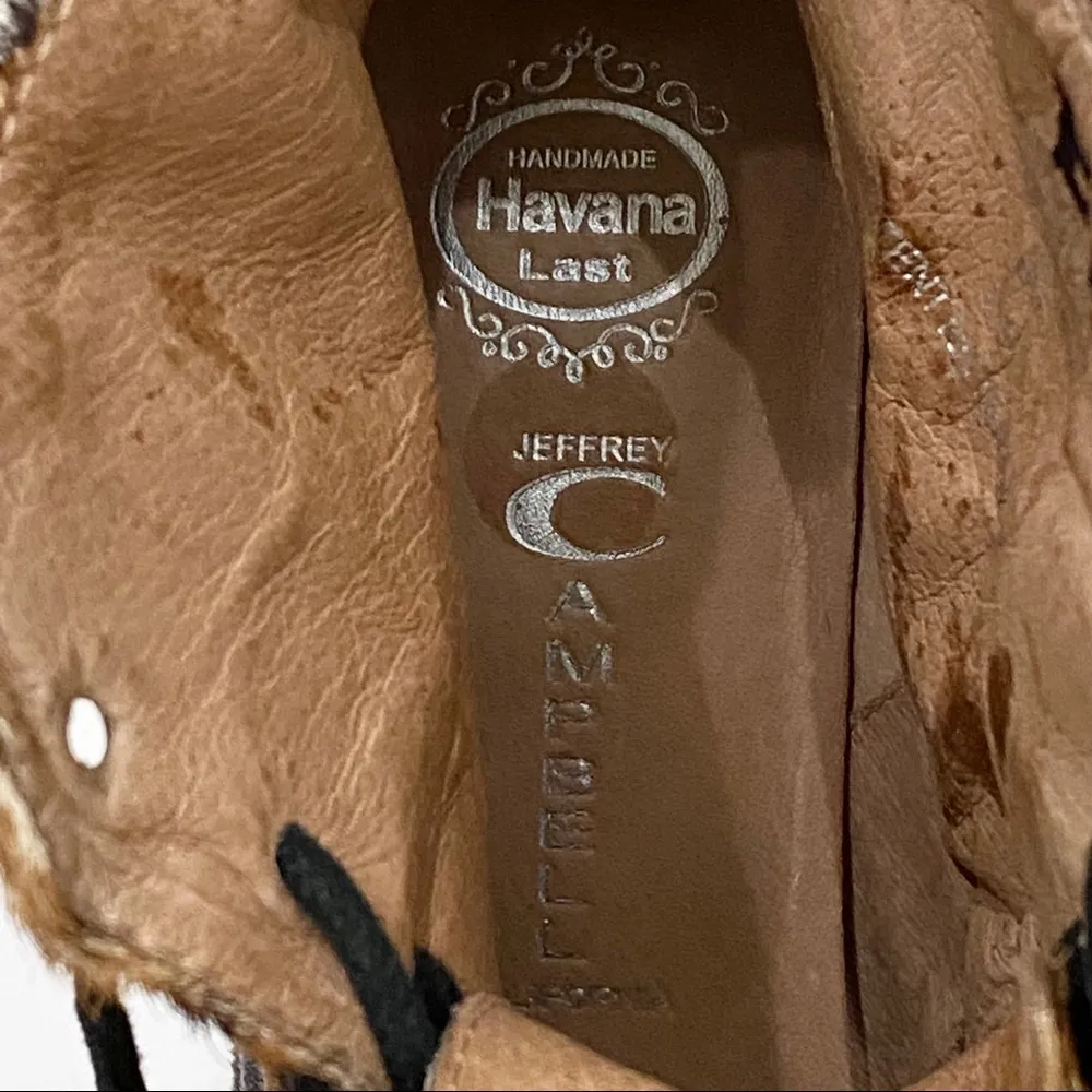 Jeffrey Campbell Lita Fur Leopard Platform Boots Size 6 - Image 14