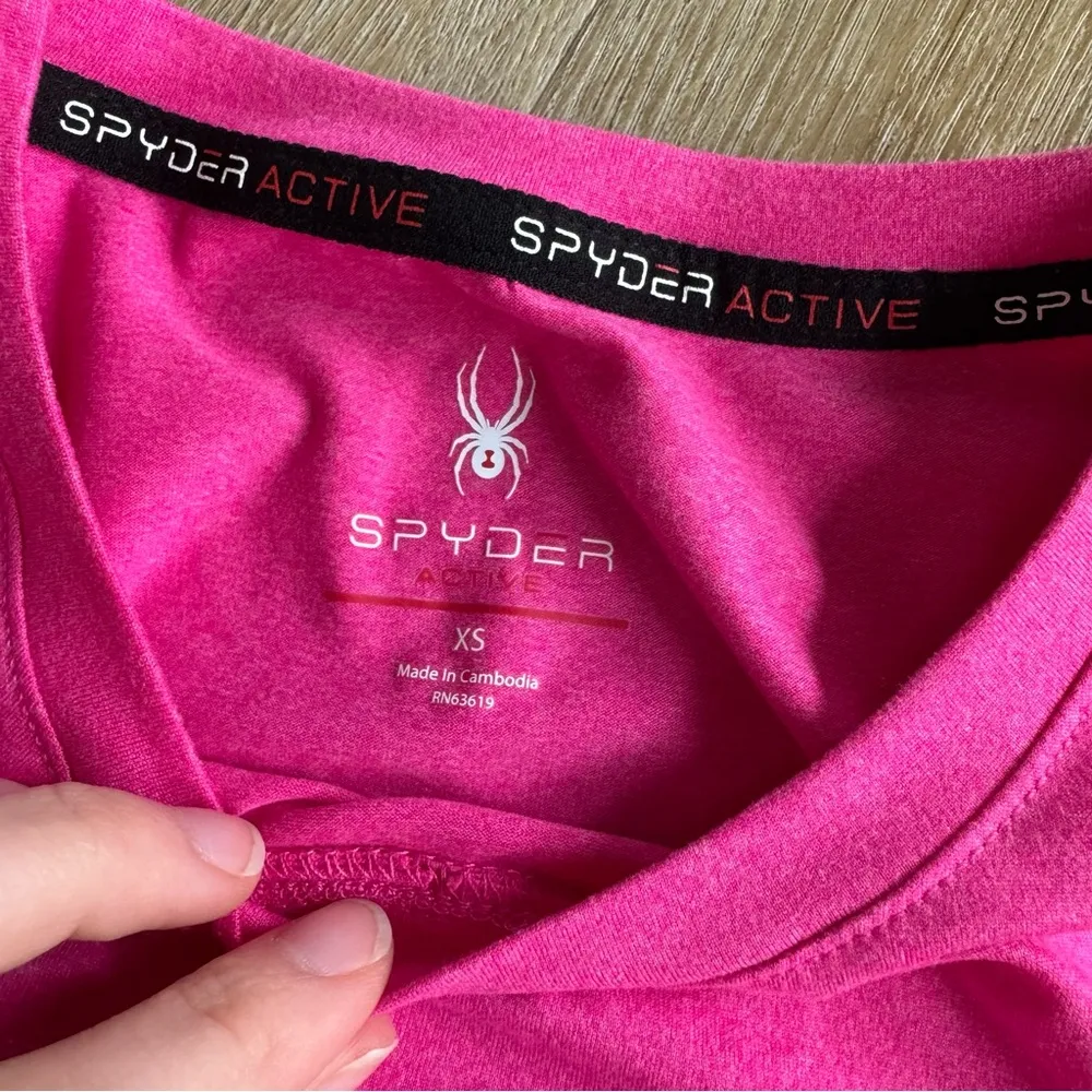 Spyder Pink Short Sleeve Top - Image 3