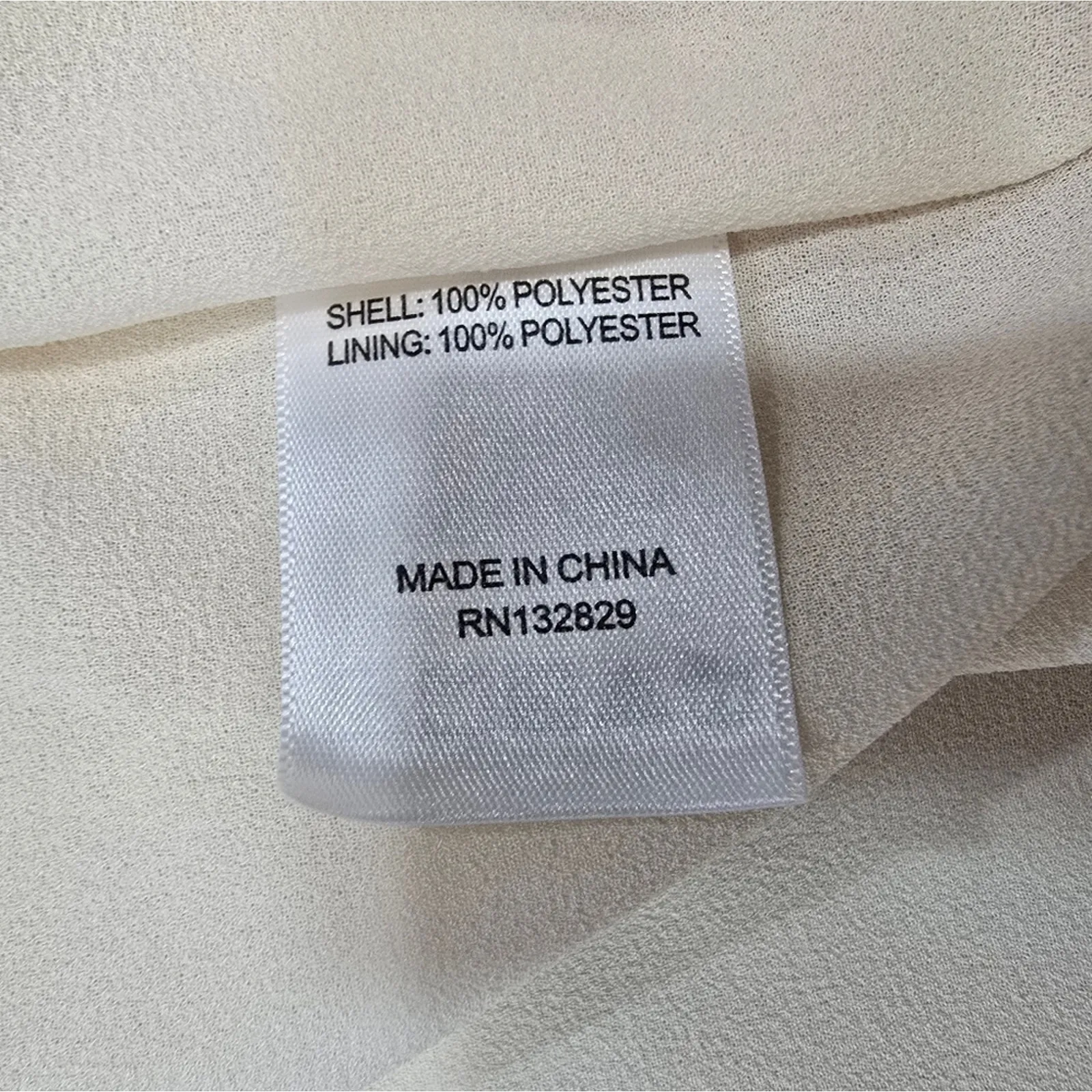 LPA Fabrizia Dress in Cream Small - Image 7