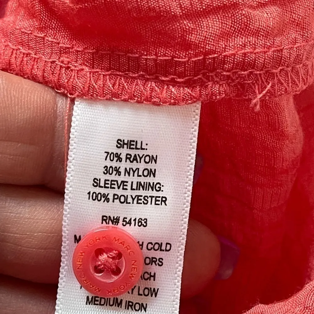 Marc NEW YORK Balloon Sleeves Women Top Blouse Size Small NWT OVERSIZED - Image 10