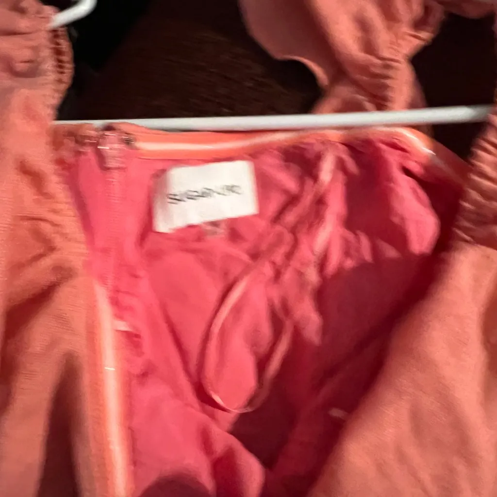 Sugar + Lipz pink midi dress M - Image 9