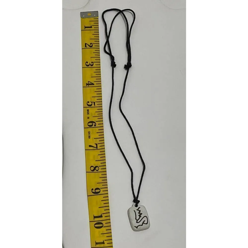 Chinese Astrology Porcelain Horse Necklace Black‎ - Image 4