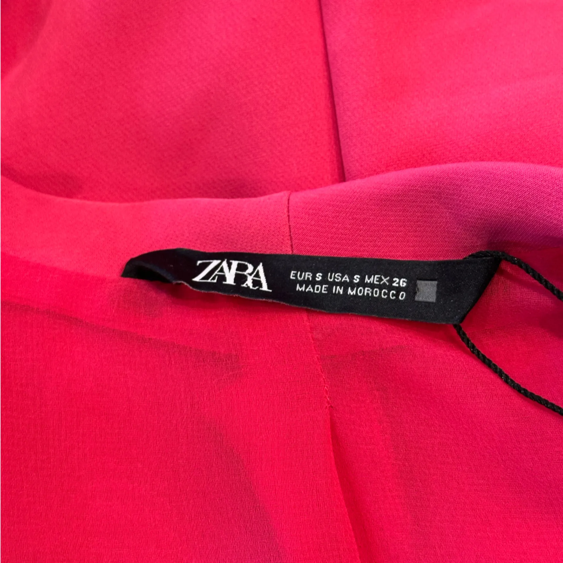 Zara Pink Blazer Jumpsuit‎ Dress Size Small - Image 4