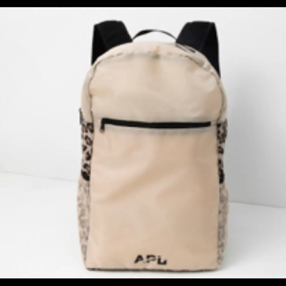 APL All purpose packable leopard print backpack B91 - Image 3
