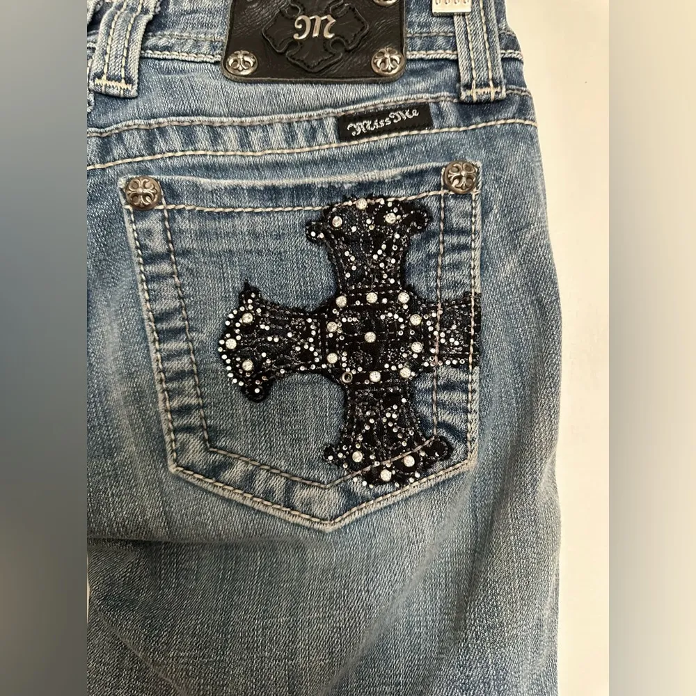 Miss Me  Studded Cross Boot Jeans - Image 5