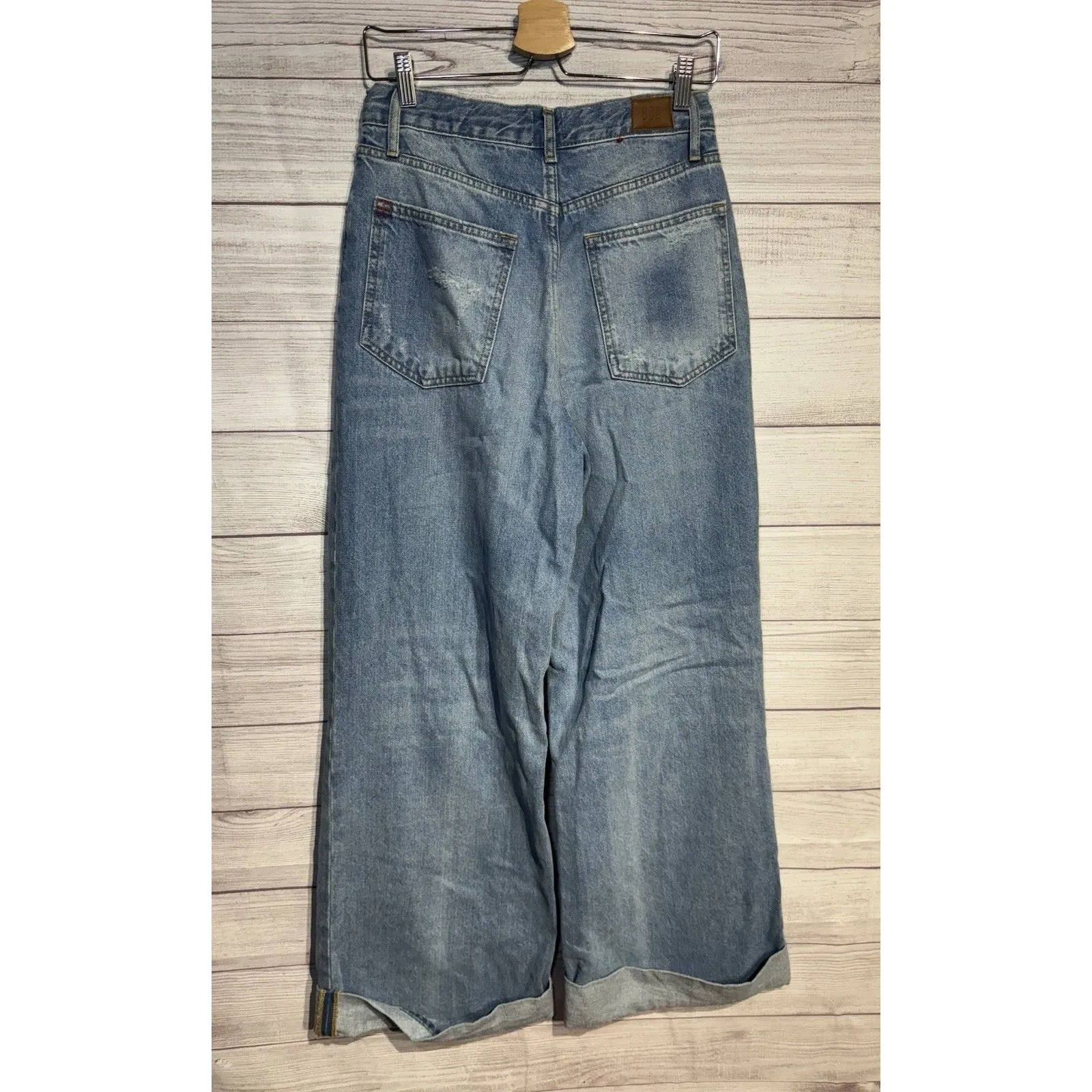 BDG Urban Outfitters Jeans 27 Skater Baggy Distressed Wide Leg High-Rise - Image 2