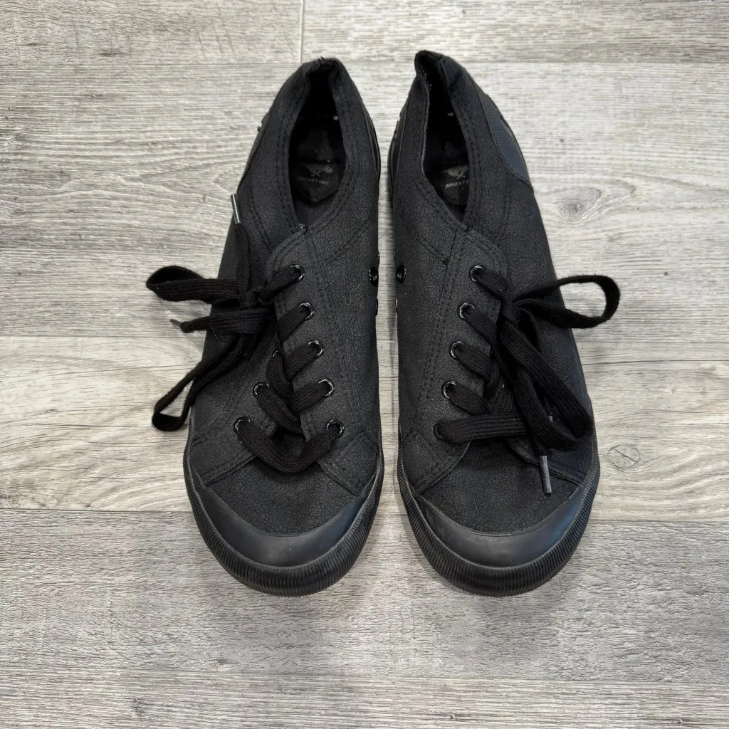 Rocket Dog black lace up sneakers women size 9.5 - Image 3