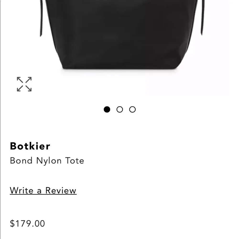 Botkier Black Bond Nylon Tote - Image 4