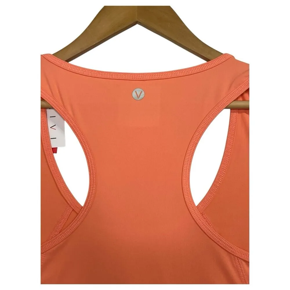 New Livi Lane Bryant Tank Top Womens 18 20 Orange Racerback Wicking Workout Yoga - Image 9