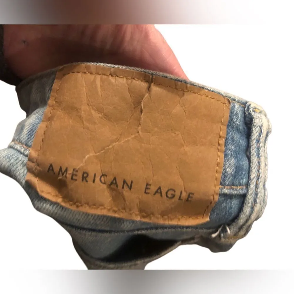 American eagle 🦅 original sizing 26/28 distressed skinny jeans - Image 3