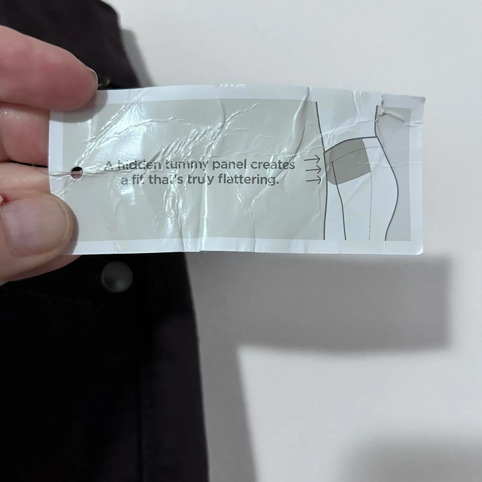 NWT C.J Banks Brown Straight relaxed fit Pants Women's‎ size 12 Black - Image 3