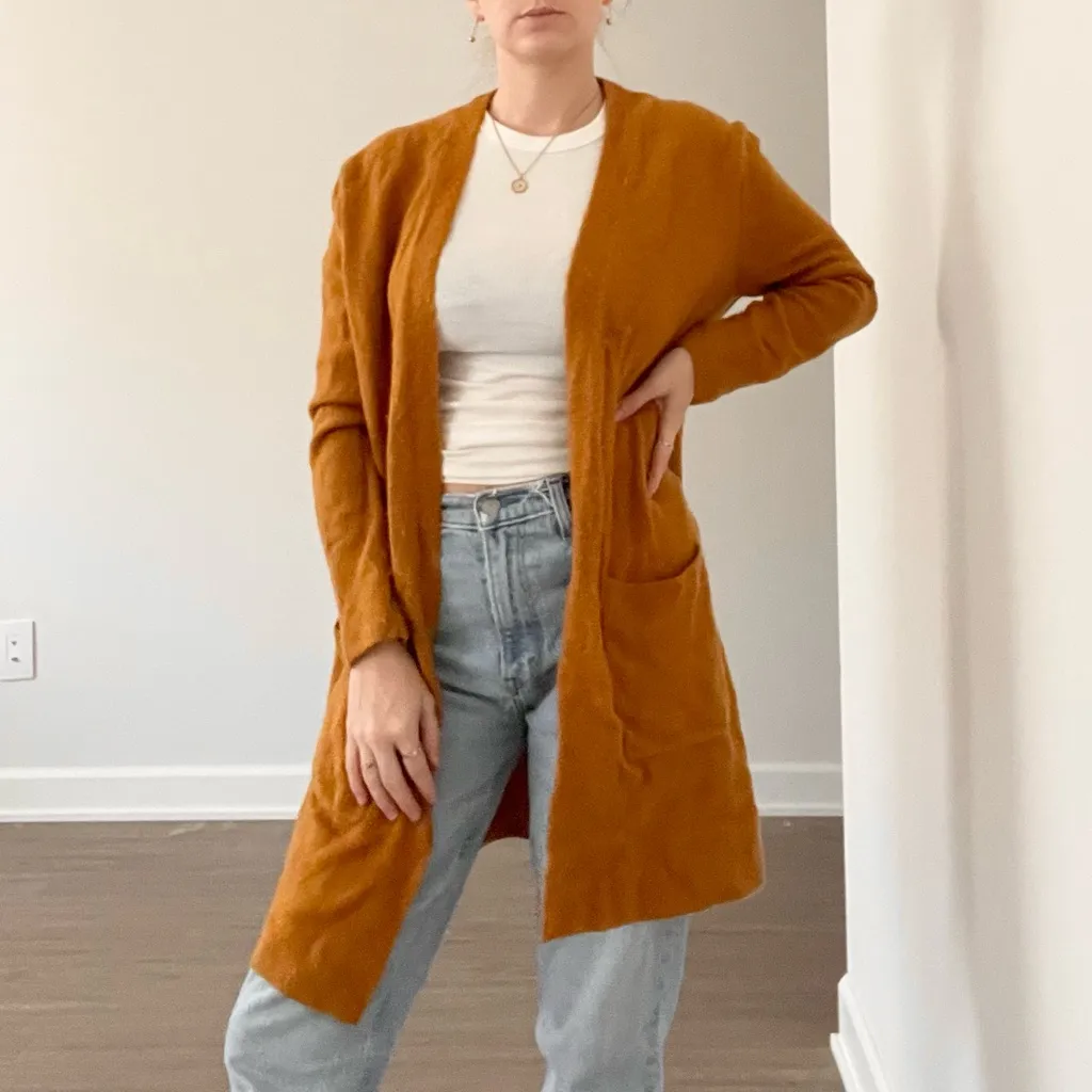 Madewell  Golden Wool Blend Kent Cardigan - Image 2