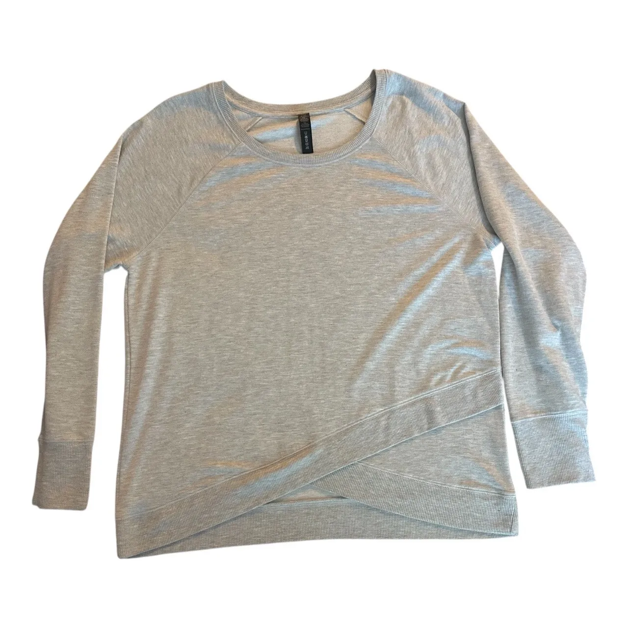 90 Degree by Reflex Women's Heather Gray Raglan
Crewneck Sweatshirt Size XL - Image 6