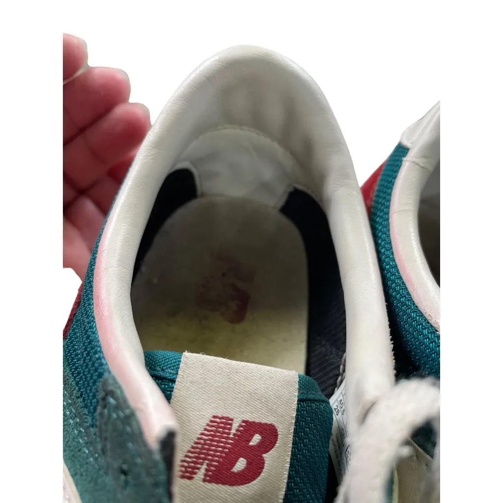 New Balance 620 Womens Red Green Suede Sneakers Size 9 SKU 8705 - Image 11