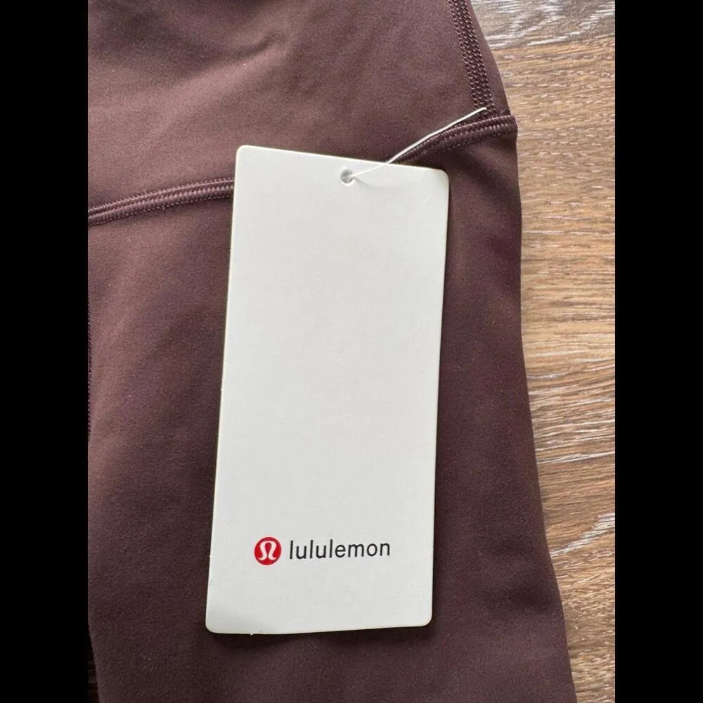 Lululemon Wunder Train High Rise 28” Espresso Size 0 NWT - Image 5