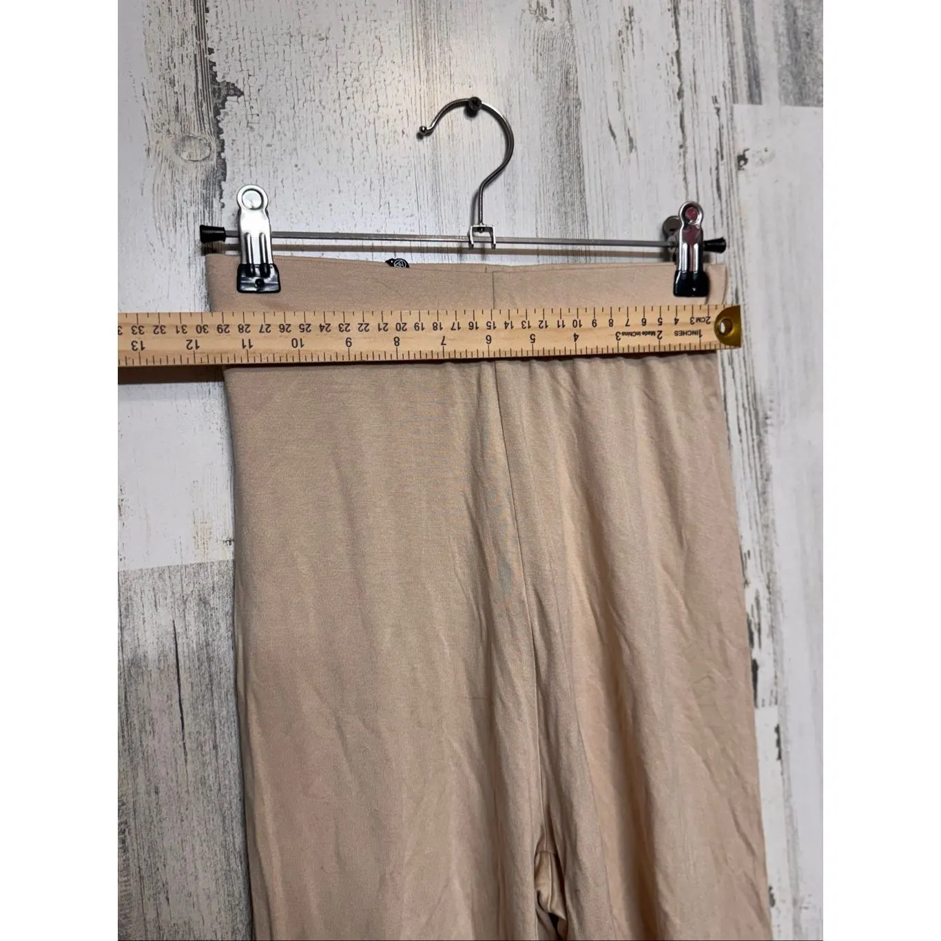 Missguided Sand Beige Cycling Shorts Women’s Size US 6 | Stretchy Loungewear Bik - Image 8