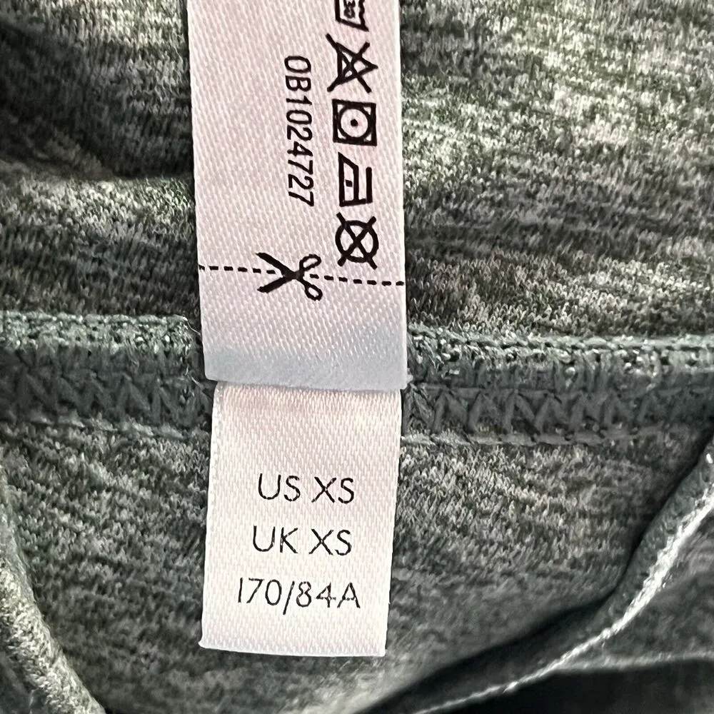 Free People Jumpsuit Women’s XS Olive Green One Piece Body Suit Athletic Soft - Image 10