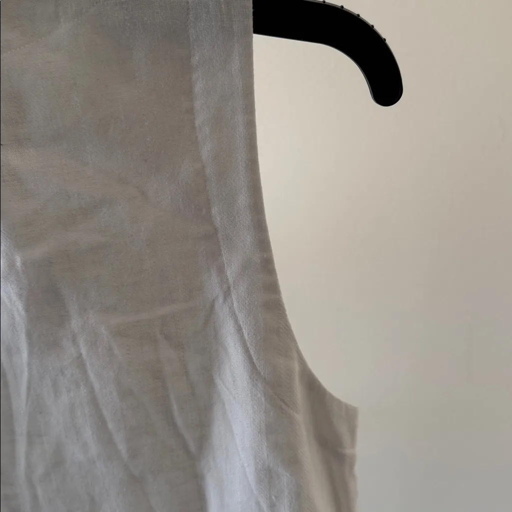 RAG & BONE Rosalind A-line Cotton-Linen Minidress, Size Small, $298 - Image 10