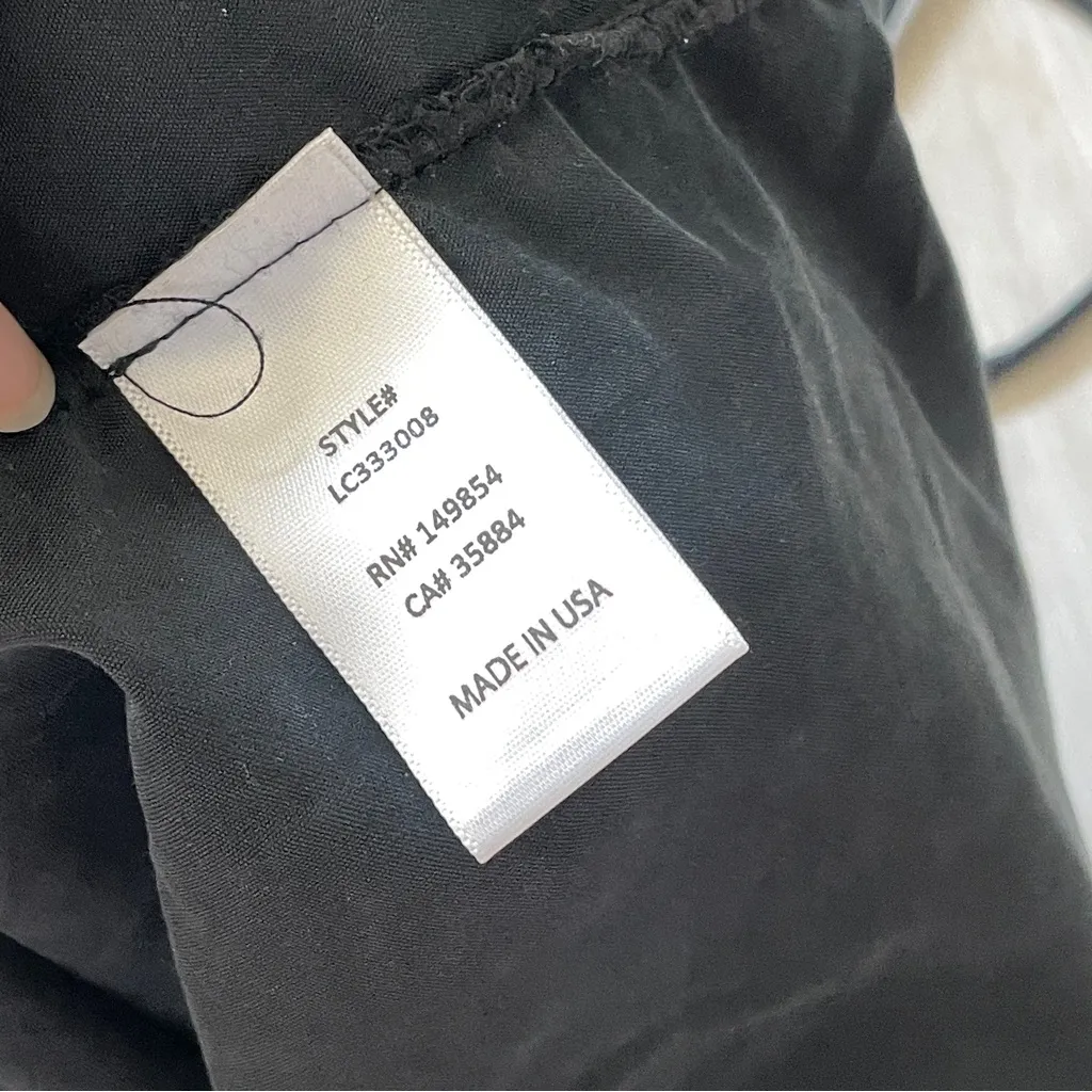 Sage Label Dress side tie mini womens Black (xsmall) classic party going out - Image 8