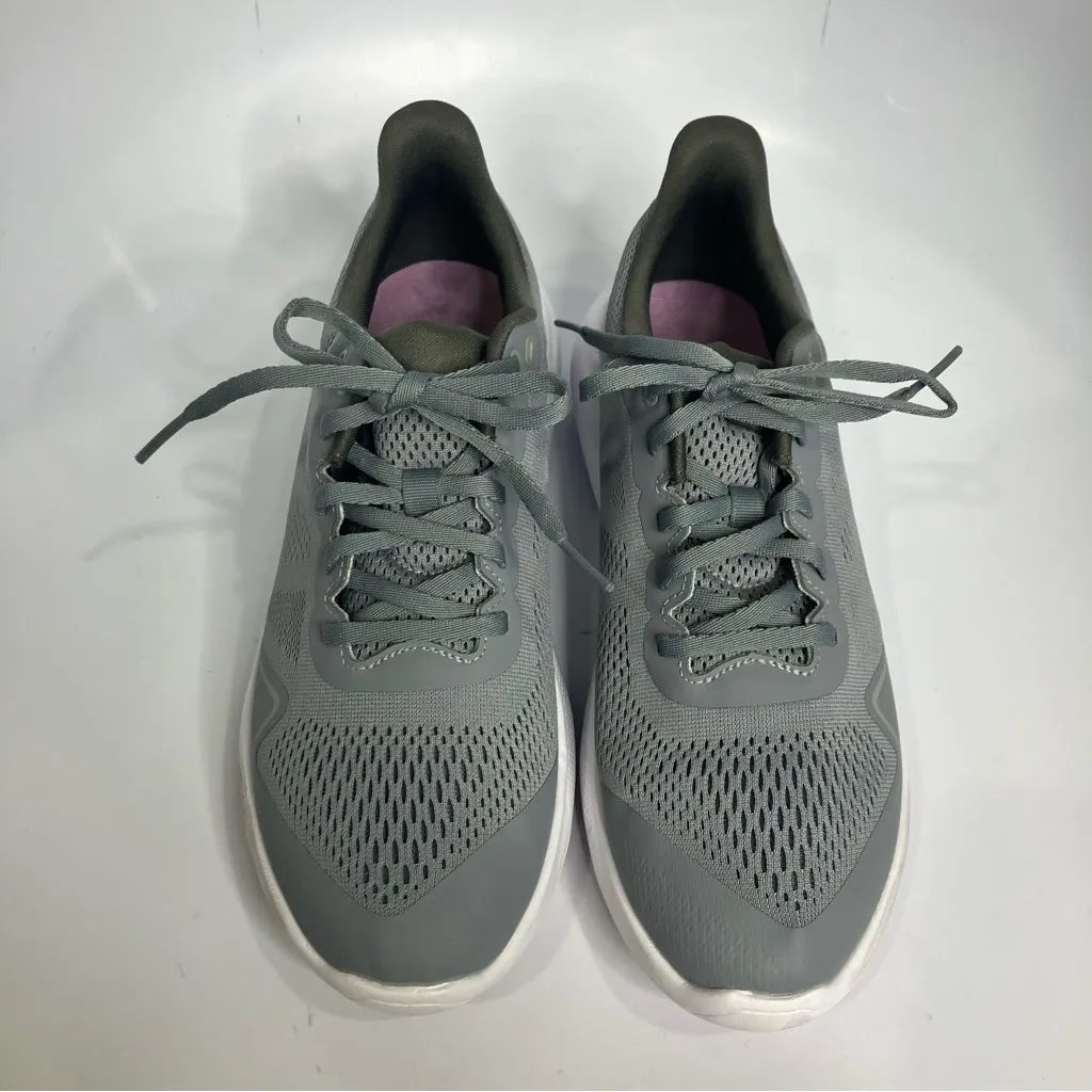 Footjoy women’s flex spikeless golf shoes sneakers size 8 gray white lace up - Image 3