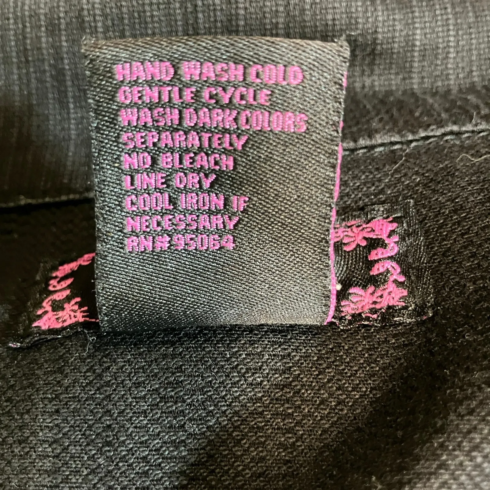 Judy Blue Denim Jacket XL 33” Black Rhinestone Cropped Stretch Western Cowgirl - Image 10