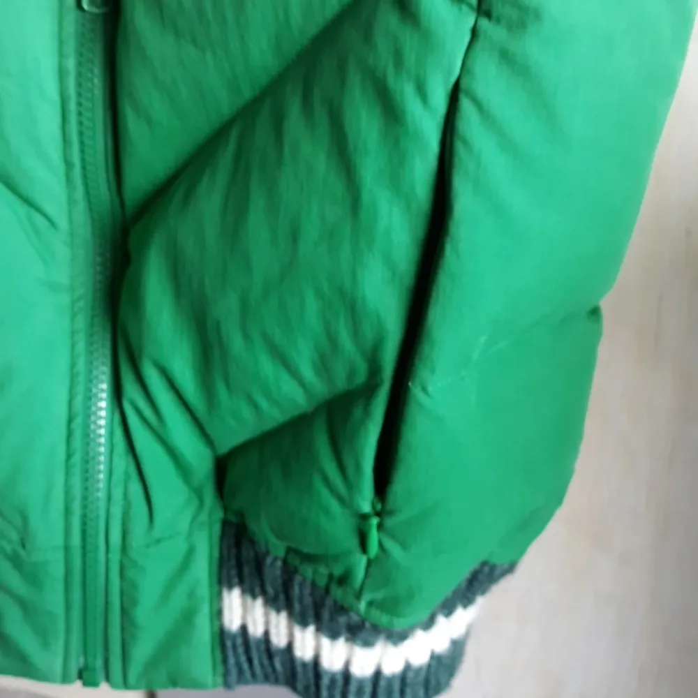 Vintage Green Pink Victoria's Secret Puffer Vest - Image 4