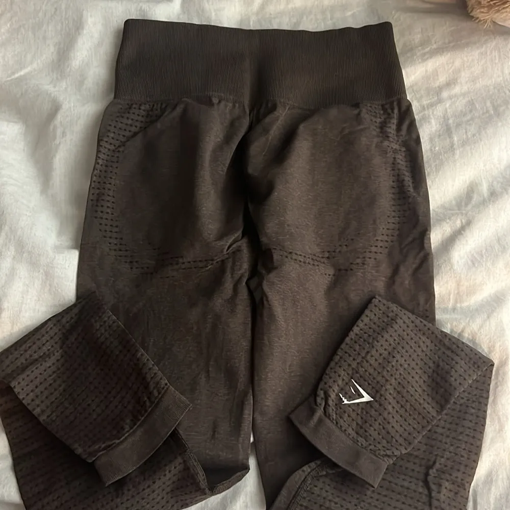 Gymshark Brown vital seamless leggings size small - Image 3