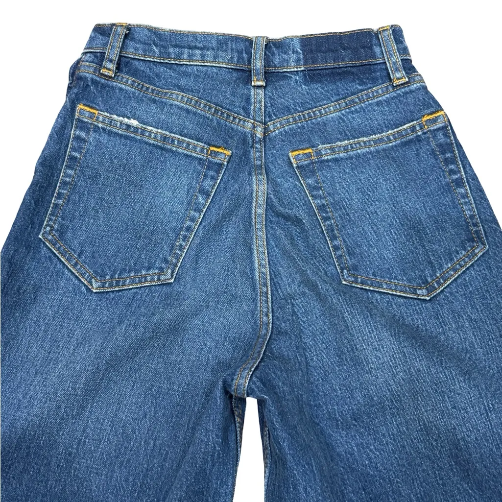 👖 Abercrombie & Fitch Curve Love Ultra High Rise 90s Straight Jeans - Size 25 - Image 8