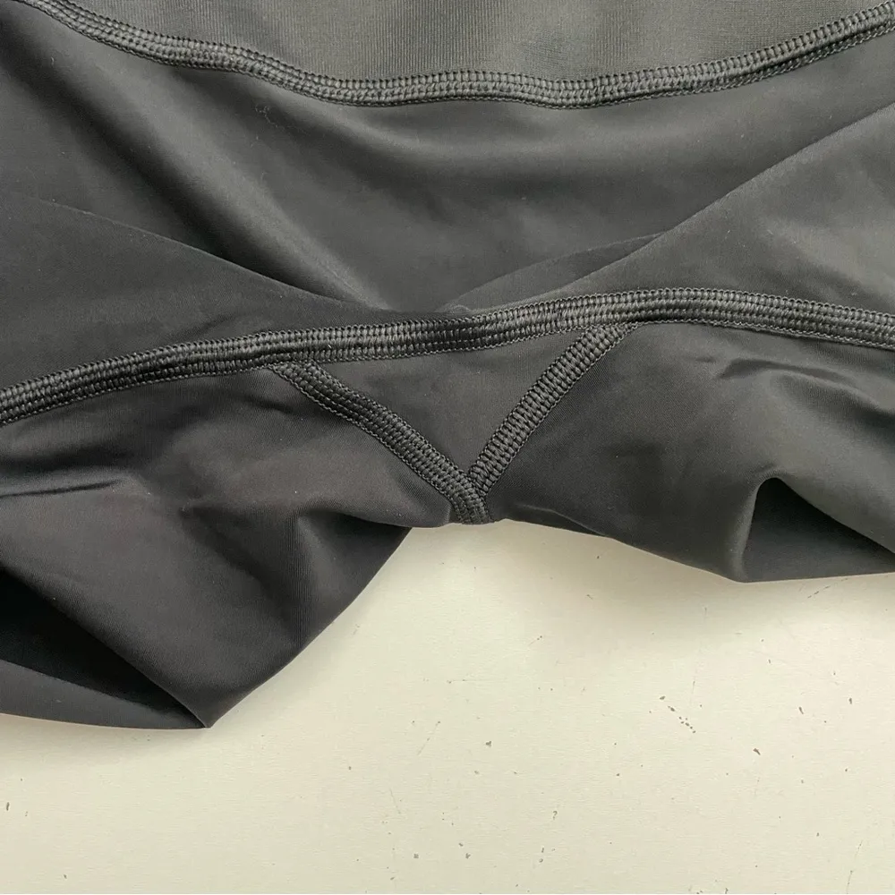 Biker Shorts Boxer High Performance Athletic Shaper Exercise Black - Image 3