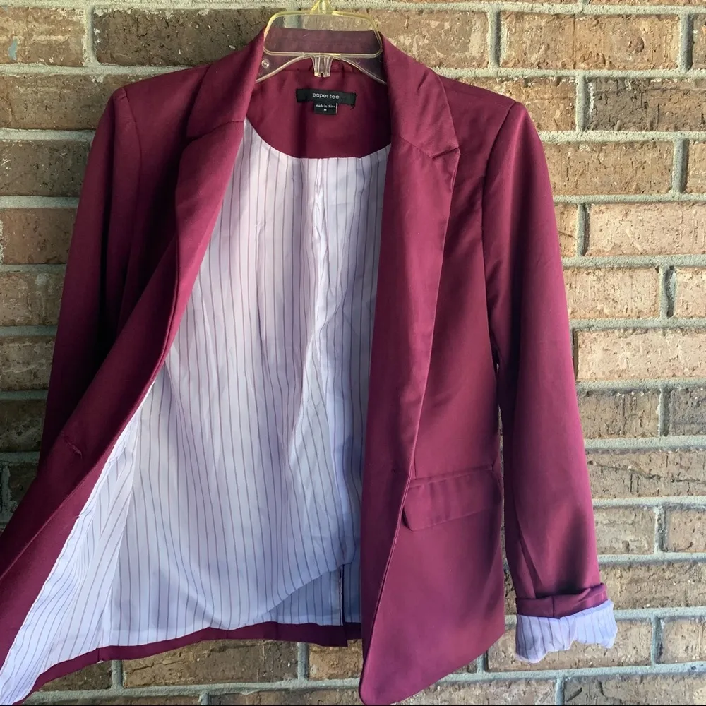 Paper Tee Blazer - Image 2