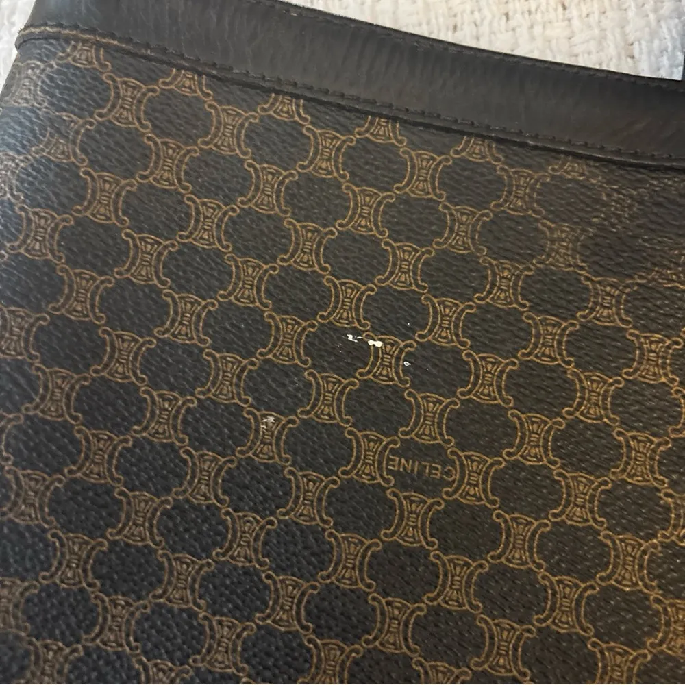 Celine Black and Brown Monogram Men's Bag - Image 3