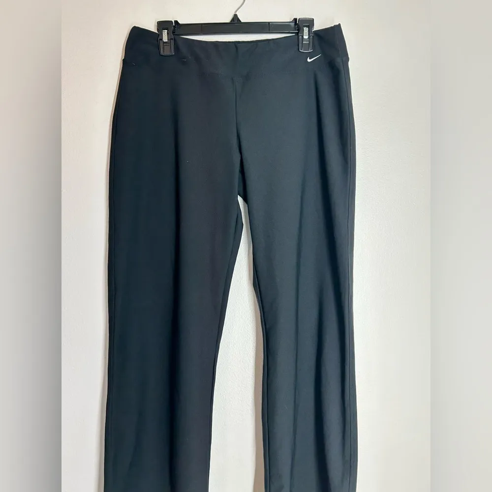 Nike Low-Rise Women’s Workout Pants 224172 Large (12-14) Black Yoga Running NWT - Image 4